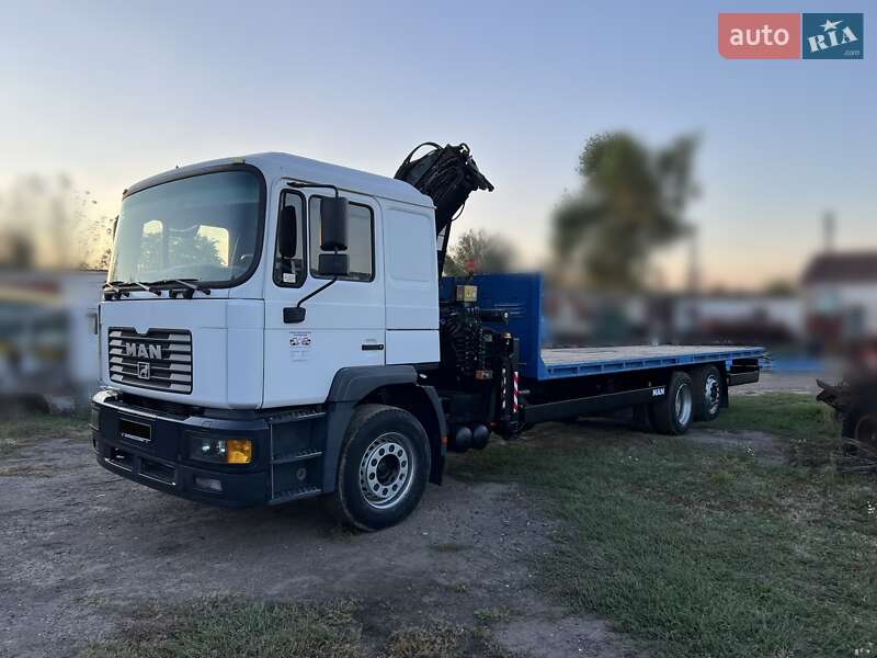 Кран-манипулятор MAN 25.280 2004 в Ровно