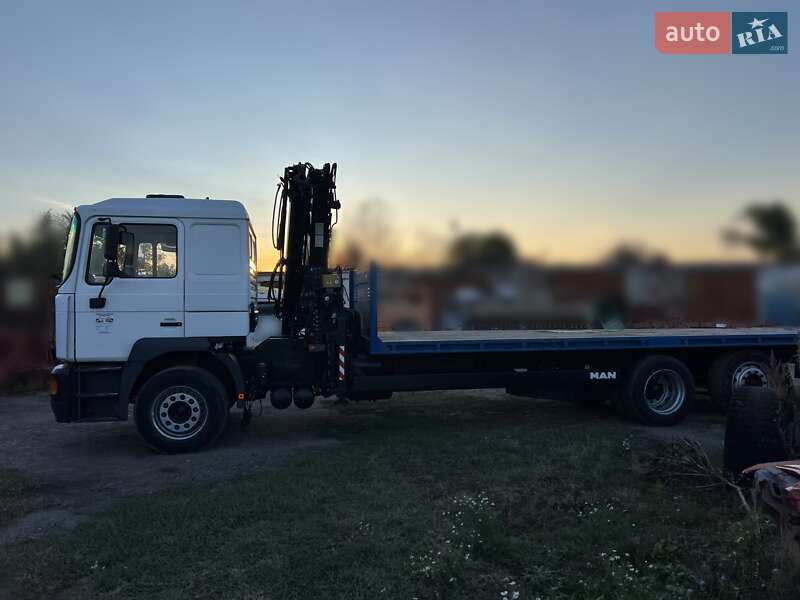 Кран-манипулятор MAN 25.280 2004 в Ровно