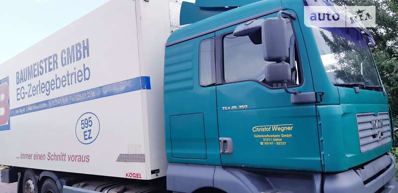 Рефрижератор MAN 26.360 2004 в Полтаве фото 4 Рефрижератор MAN 26.360 2004 в Полтаве