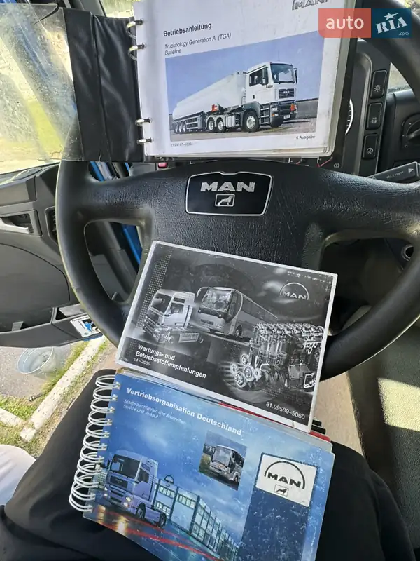 Бензовоз MAN 26.400 2006 в Києві документ