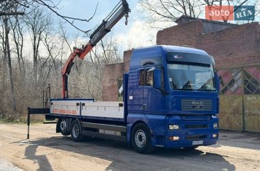 Кран-маніпулятор MAN 26.464 2002 в Валках
