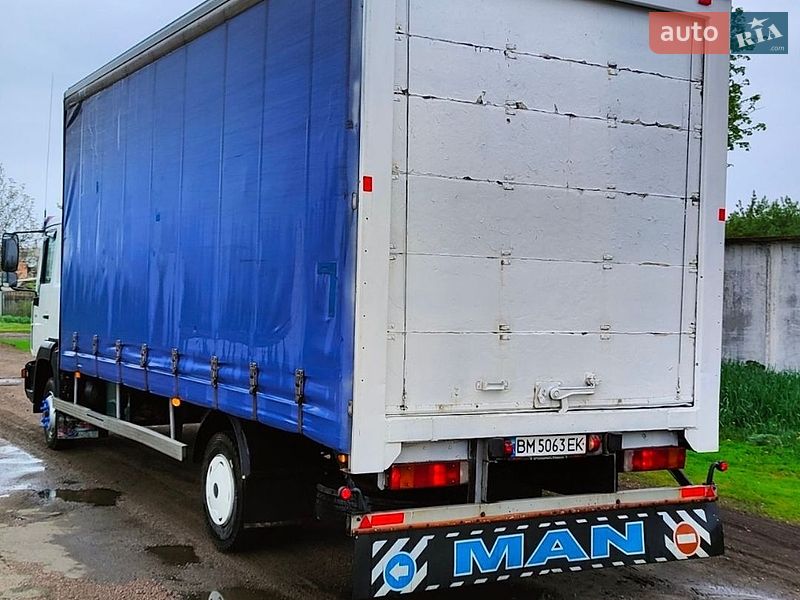 Грузовой фургон MAN 8.145 2002 в Ромнах фото 4 Грузовой фургон MAN 8.145 2002 в Ромнах