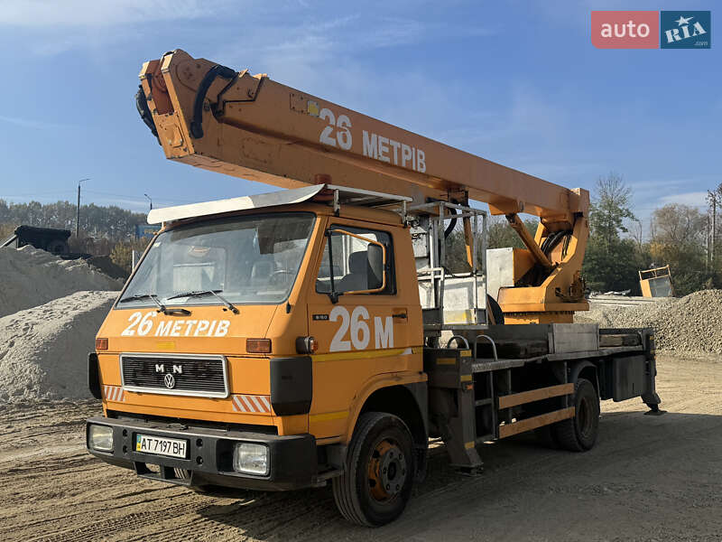 Автовышка MAN 8.150 груз. 1990 в Ивано-Франковске