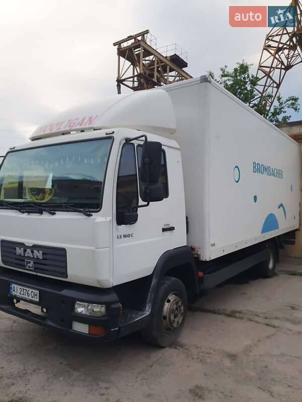 Вантажний фургон MAN 8.163 2001 в Києві фото 2 Вантажний фургон MAN 8.163 2001 в Києві