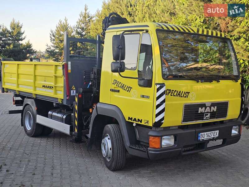 Самоскид MAN 8.163 1996 в Бучачі