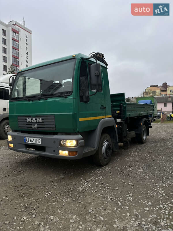 Кран-манипулятор MAN 8.163 1999 в Ивано-Франковске