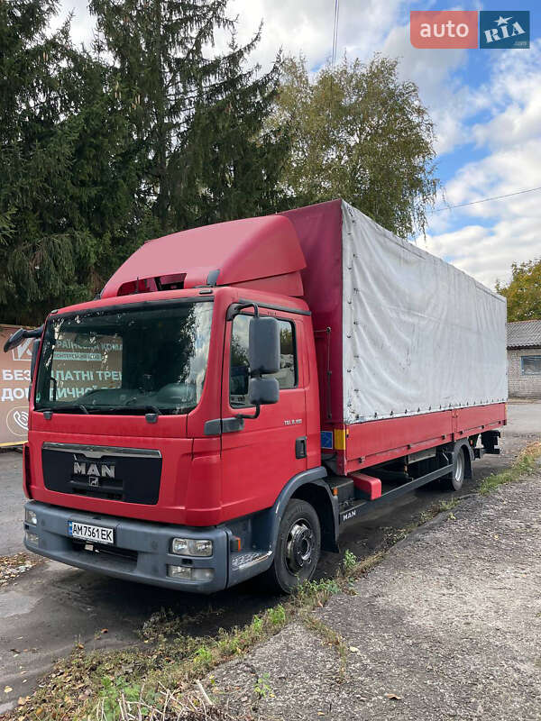 Тентований MAN 8.180 2012 в Житомирі