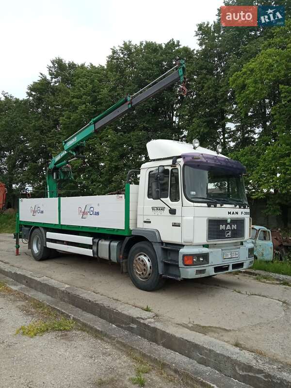 Кран-маніпулятор MAN F 2000 1997 в 