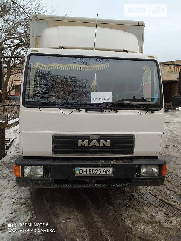 Грузовой фургон MAN L 2000 1996 в Одессе