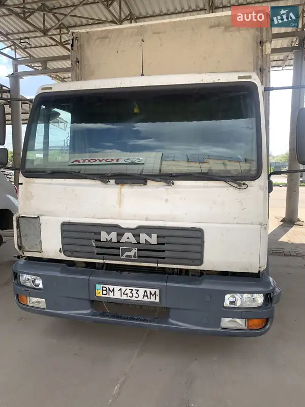 Борт MAN L 2000 2001 в 