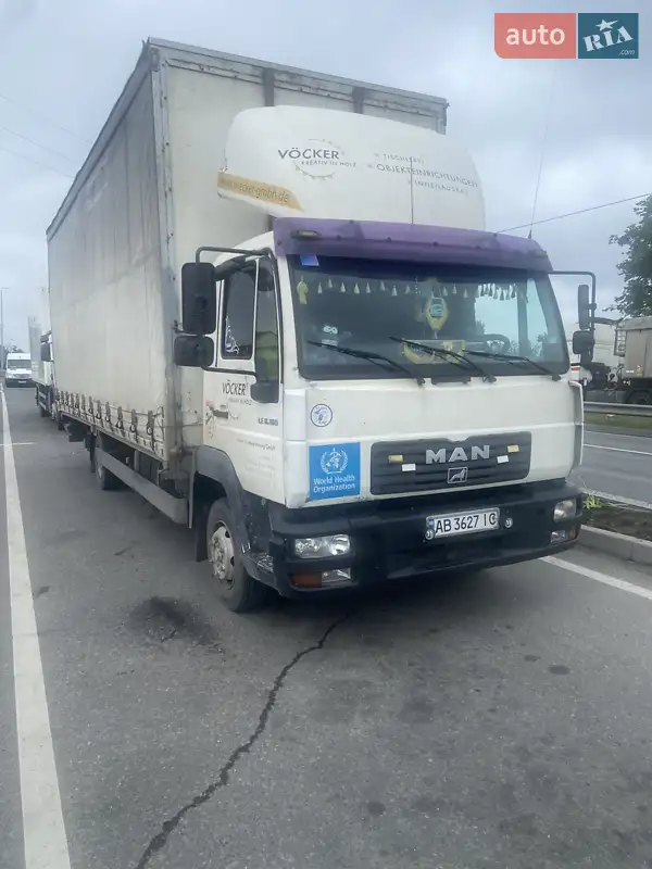 Тентованый MAN L 2000 2004 в 
