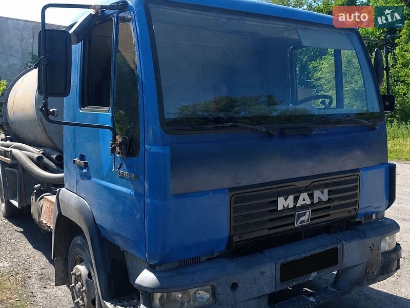 Машина ассенизатор (вакуумная) MAN L 2000 2005 в Запорожье