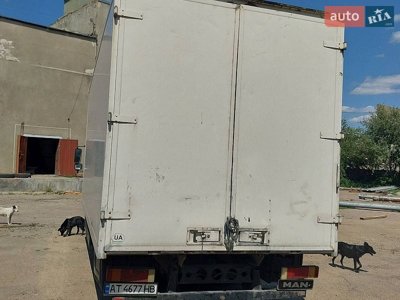 Грузовой фургон MAN L 2000 2004 в Малой Виске