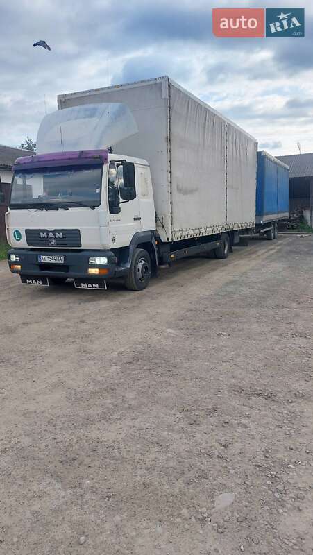 Тентованый MAN LE 12.220 2005 в Коломые