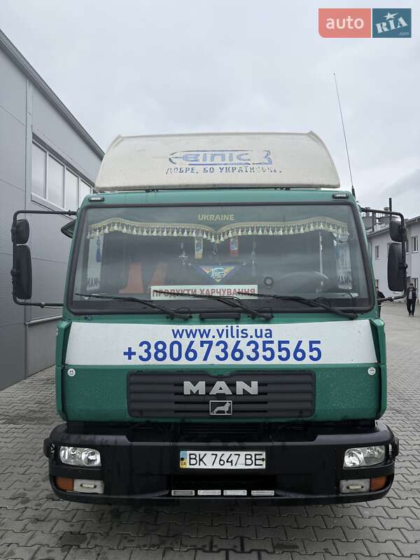 Грузовой фургон MAN LE 12.220 2004 в Ровно