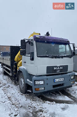Кран-манипулятор MAN LE 18.220 2005 в Белой Церкви