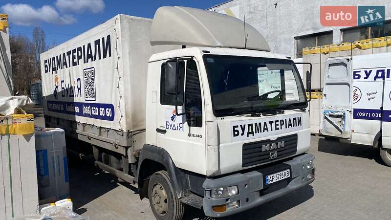 Тентованый MAN LE 8.140 2003 в Киеве