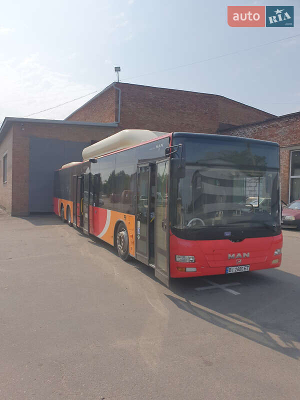 Городской автобус MAN Lion City 2009 в Полтаве
