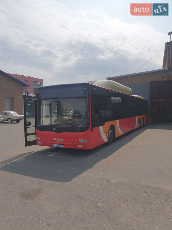 Городской автобус MAN Lion City 2009 в Полтаве