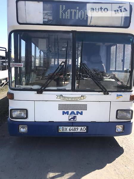 Приміський автобус MAN SL 202 1997 в Хмельницькому