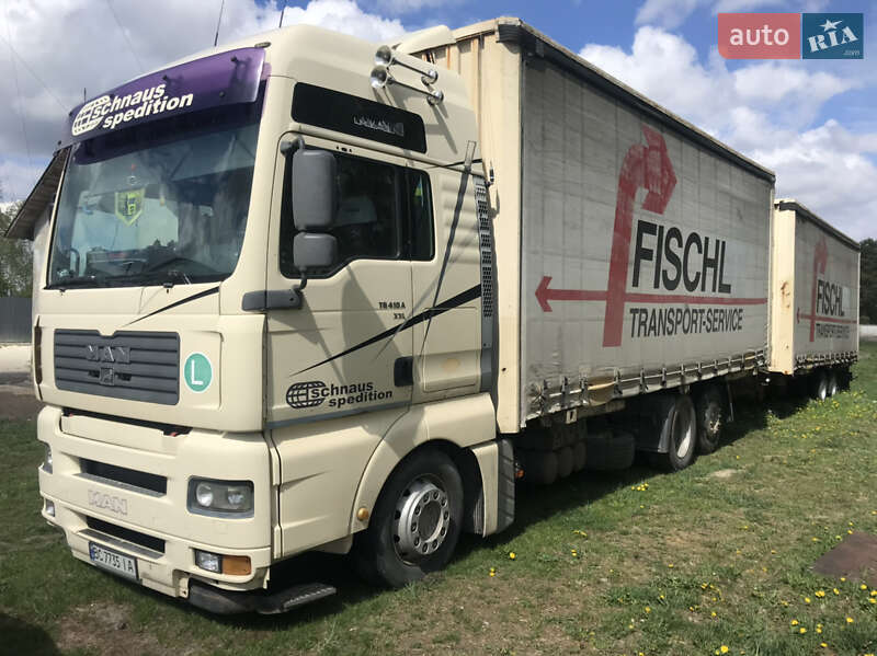 Контейнеровоз MAN TGA 2002 в Бродах