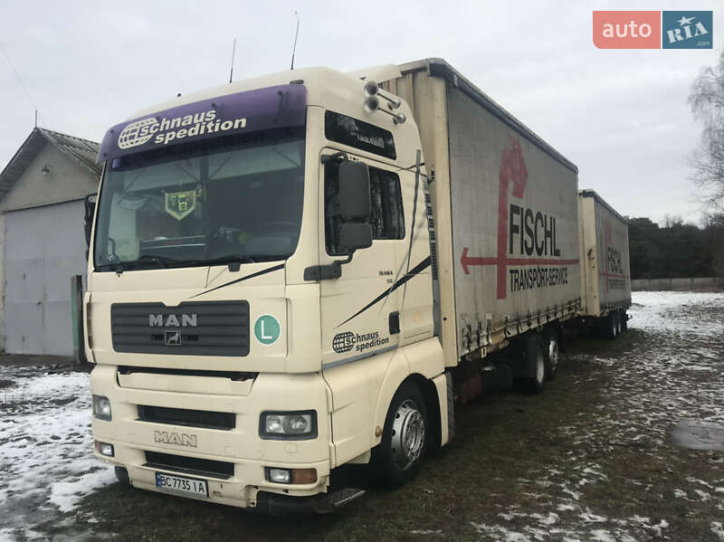 Контейнеровоз MAN TGA 2002 в Бродах