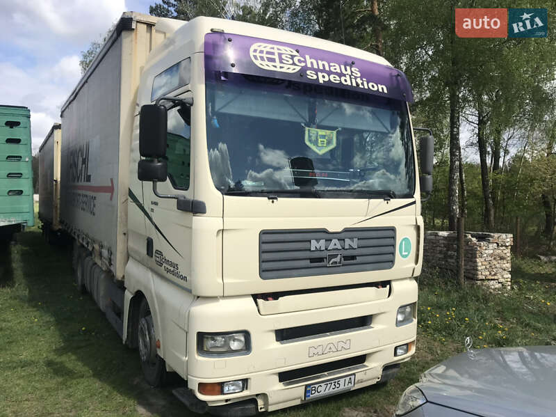 Контейнеровоз MAN TGA 2002 в Бродах