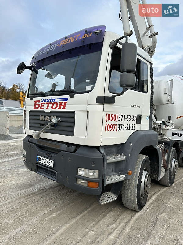 Бетононасос MAN TGA 2009 в Тернополі