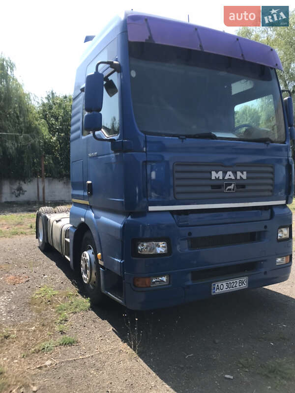 Тягач MAN TGA 2005 в Иршаве