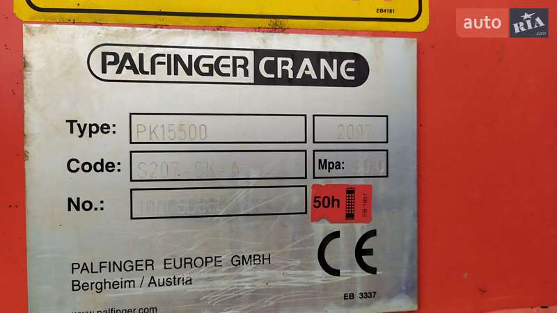 Кран-манипулятор MAN TGA 2005 в Черновцах