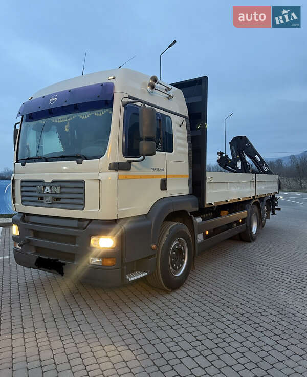 Кран-манипулятор MAN TGA 2003 в Тячеве