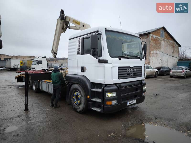 Эвакуатор MAN TGA 2003 в Тернополе