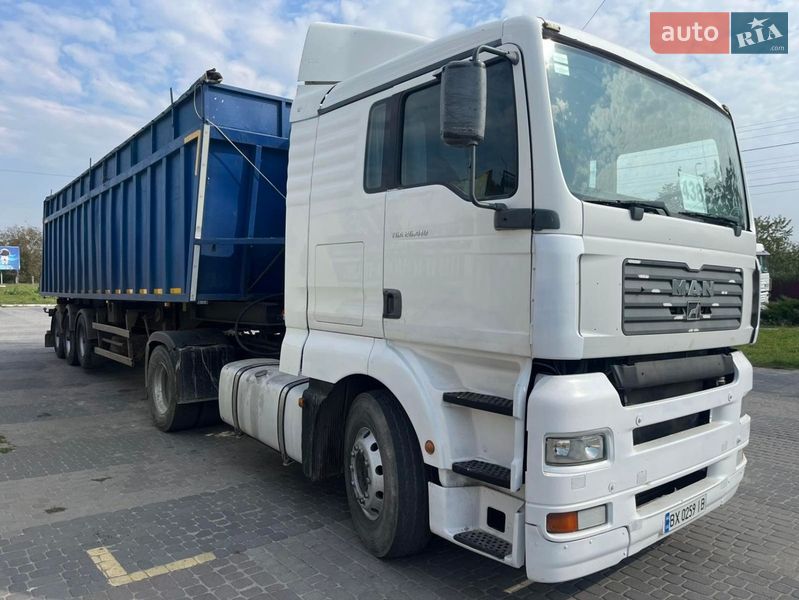 Тягач MAN TGA 2003 в Теофиполе