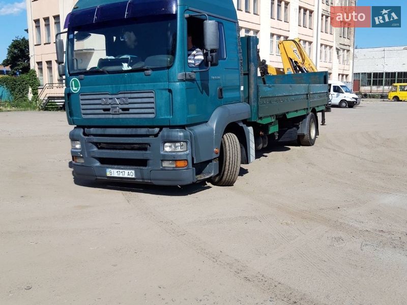 Кран-маніпулятор MAN TGA 2004 в Полтаві