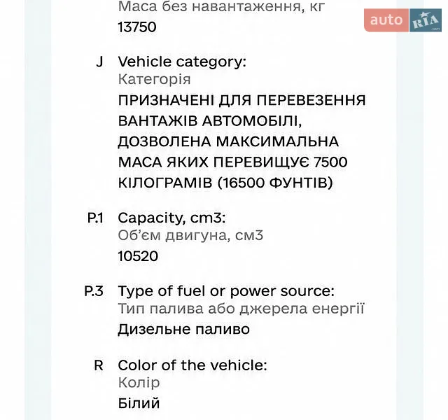 Кран-маніпулятор MAN TGA 2007 в Шептицькому документ