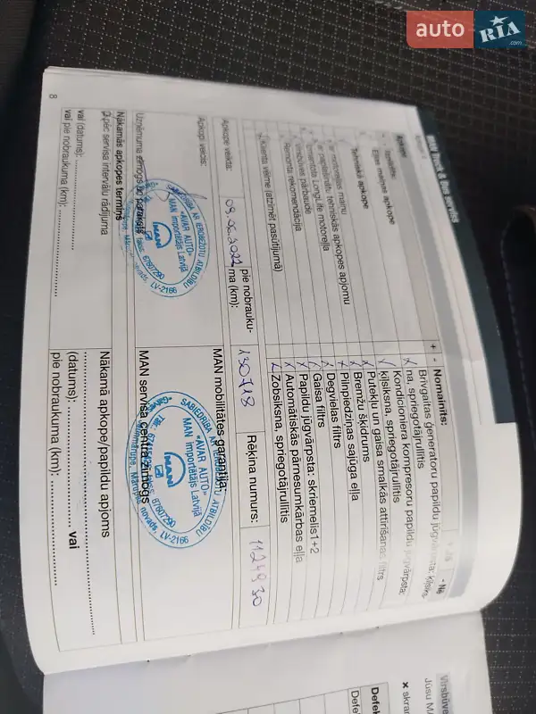 Грузовой фургон MAN TGE 2021 в Ковеле документ