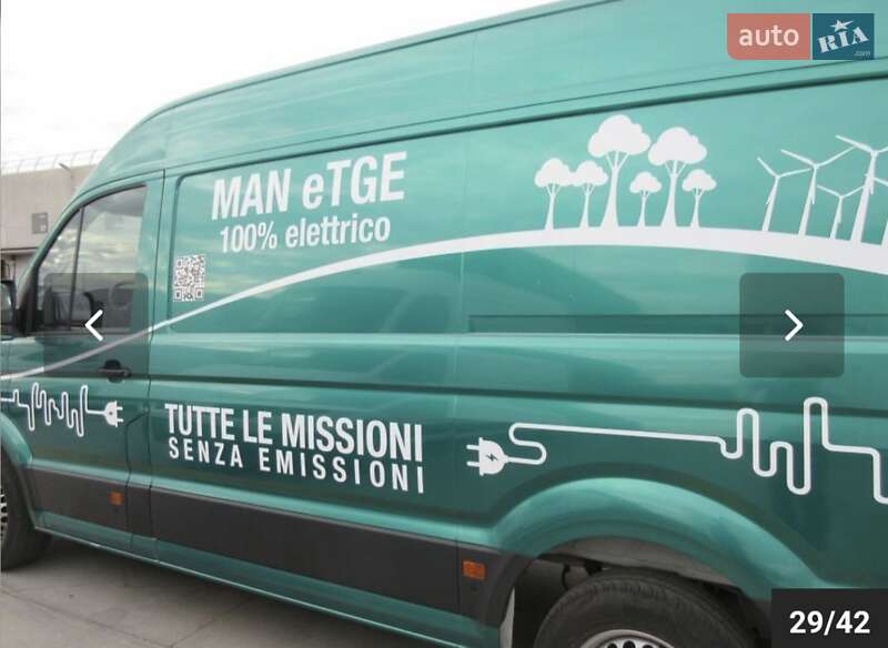 Мікроавтобус вантажний (до 3,5т) MAN TGE 2020 в Києві