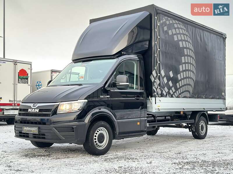 Тентований MAN TGE 2022 в Рівному