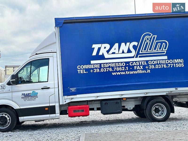Тентований MAN TGE 2019 в Рівному
