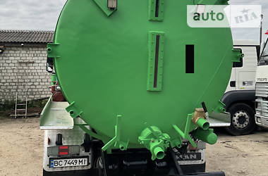 Машина ассенизатор (вакуумная) MAN TGS 2015 в Новом Роздоле