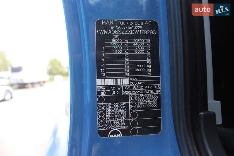 Тягач MAN TGS 2012 в Хусте