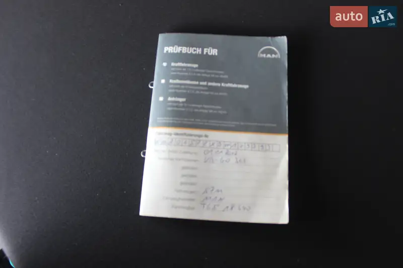 Тягач MAN TGS 2012 в Хусте документ