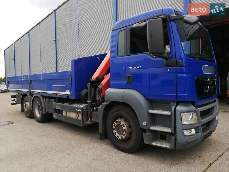 Кран-манипулятор MAN TGS 2013 в Ковеле