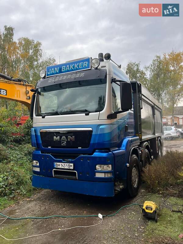 Самоскид MAN TGS 2013 в Ромнах