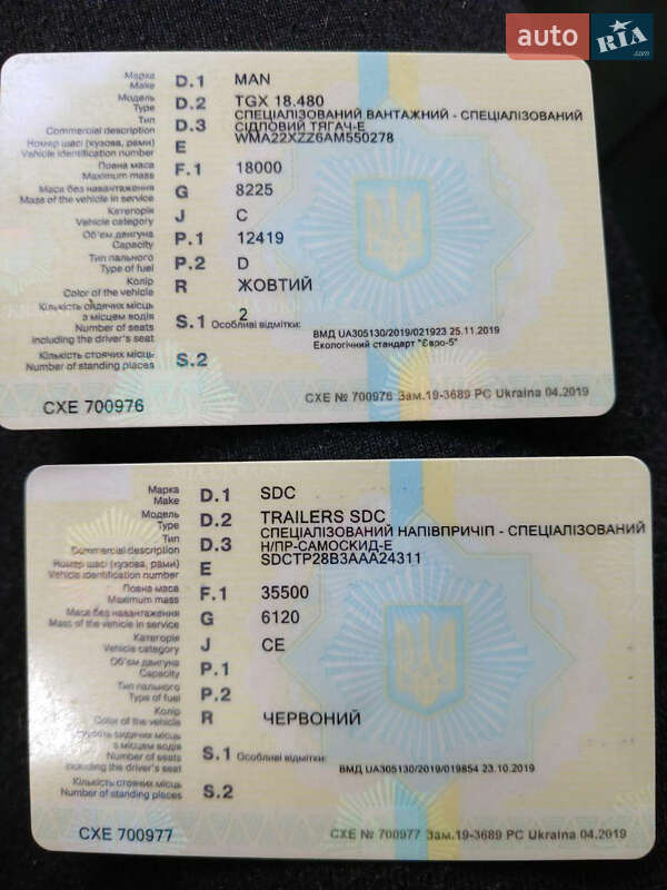 Тягач MAN TGX 18.400 2009 в Львове