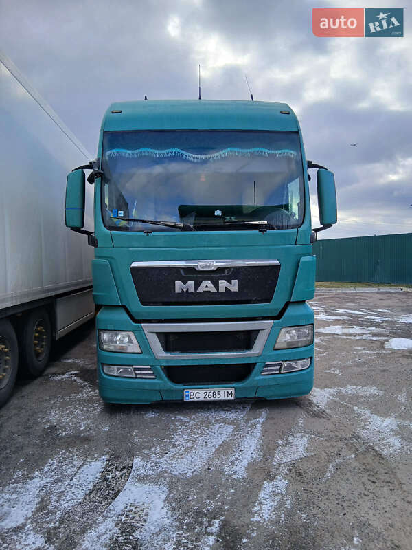 Тентований MAN TGX 18.440 2013 в Шептицькому