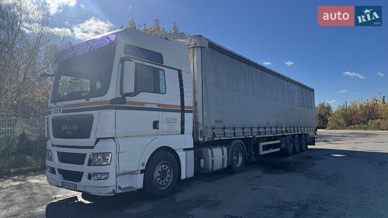 Тентований MAN TGX 18.440 2010 в Житомирі