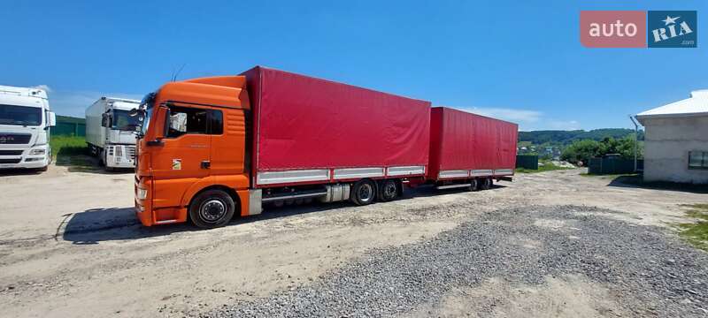 Тентованый MAN TGX 18.440 2011 в Львове