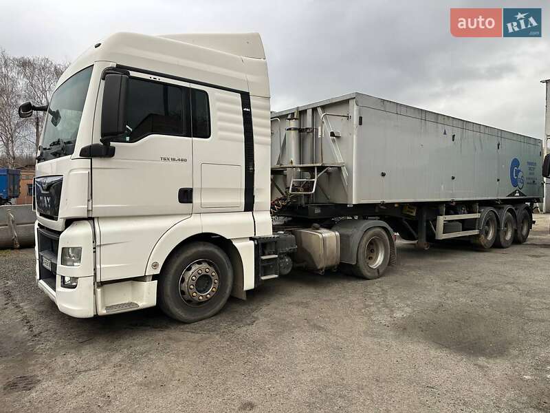 Зерновоз MAN TGX 18.480 2016 в Шполе фото 7 Зерновоз MAN TGX 18.480 2016 в Шполе