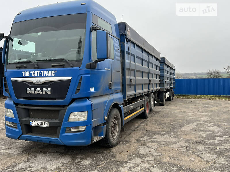 Зерновоз MAN TGX 2014 в Никополе